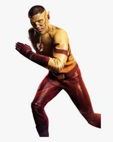Flash Man Png Image - Wally West Kid Flash, Transparent Png, Transparent PNG