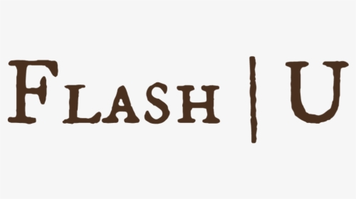 Flash U - Calligraphy, HD Png Download, Transparent PNG