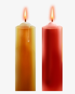 Candle Png Images - Transparent Birthday Red Candle, Png Download, Transparent PNG