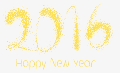 Happy New Year 2016 Png, Transparent Png, Transparent PNG