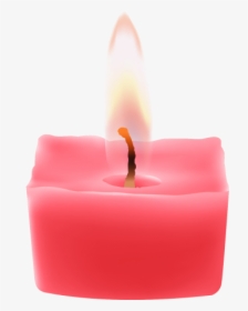 Red Candle Png Clip Art Free Download Searchpng - Red Candle Png, Transparent Png, Transparent PNG