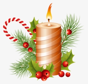Christmas Candle Png Image - Christmas Candle Png, Transparent Png, Transparent PNG