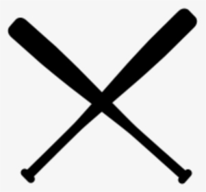 Baseball Bat Vector To Use Resource Clipart - Crossed Baseball Bat Clipart, HD Png Download, Transparent PNG
