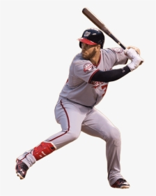 Glove Clipart Baseball Bat - Bryce Harper No Background, HD Png Download, Transparent PNG