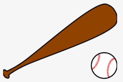 Baseball Bat Clip Art - Baseball Bat Clipart Free, HD Png Download, Transparent PNG