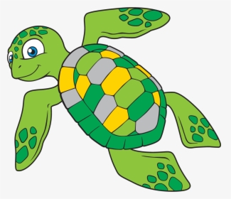 Sea Turtle Tortoise Clip Art - Clip Art Sea Turtles Vector, HD Png Download, Transparent PNG