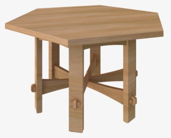 Stickley Hexagon Table3d View   Class Mw 100 Mh 100 - Hexagon Table Png, Transparent Png, Transparent PNG