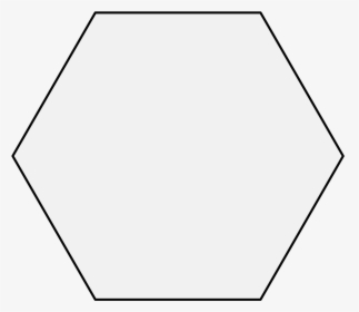 White Hexagon Border Png, Transparent Png, Transparent PNG