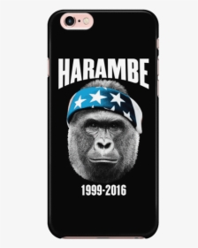 Harambe 1999-2016 - Phone Case - American Af Harambe, HD Png Download, Transparent PNG
