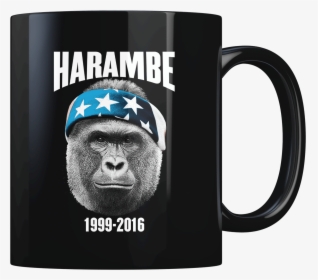 Harambe 1999-2016 - Coffee Mug - American Af Harambe, HD Png Download, Transparent PNG