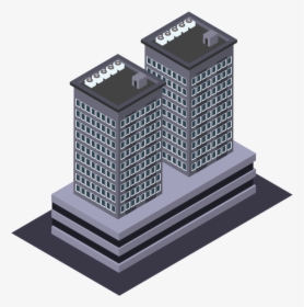 Office Building Animation, HD Png Download, Transparent PNG