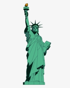 Statue Of Liberty Transparent Png - Statue Of Liberty, Png Download, Transparent PNG