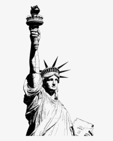 Statue Of Liberty Clip Arts - Clip Art Statue Of Liberty, HD Png Download, Transparent PNG