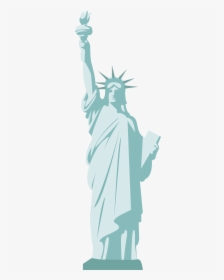 Statue Of Liberty Png Clip Art - Statue Of Liberty Illustration, Transparent Png, Transparent PNG
