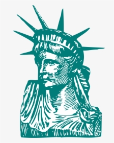 Statue Of Liberty Illustration, HD Png Download, Transparent PNG