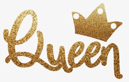 Queen Imthequeen Gold Glitter Goldglitter Crown Goldcro - Gold Glitter Crown Clipart, HD Png Download, Transparent PNG