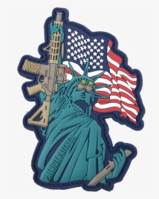 Lady Liberty - Patch - Statue Of Liberty Patch, HD Png Download, Transparent PNG