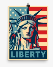 Load Image Into Gallery Viewer, Liberty - Democracy Statue Of Liberty, HD Png Download, Transparent PNG