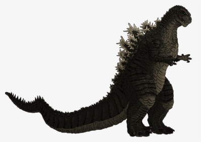 Drawn Alligator Godzilla - Godzilla With No Background, HD Png Download, Transparent PNG