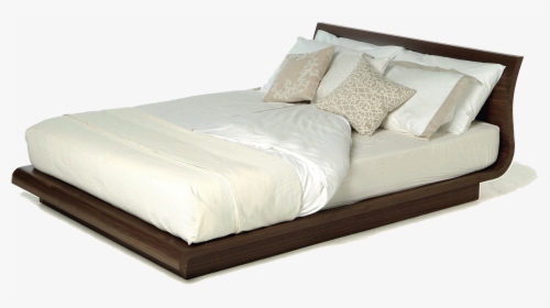 Modern Bed Transparent Free Png - Bed With Mattress Png, Png Download, Transparent PNG