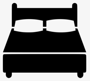 Double Bed - Double Bed Icon Png, Transparent Png, Transparent PNG