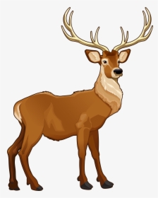 Deer Clipart Png - Reindeer Clipart, Transparent Png, Transparent PNG