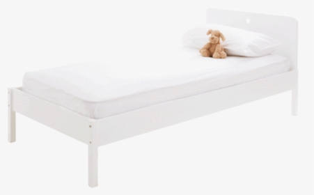 Star Bright Single Bed, Bright White - Bed Frame, HD Png Download, Transparent PNG