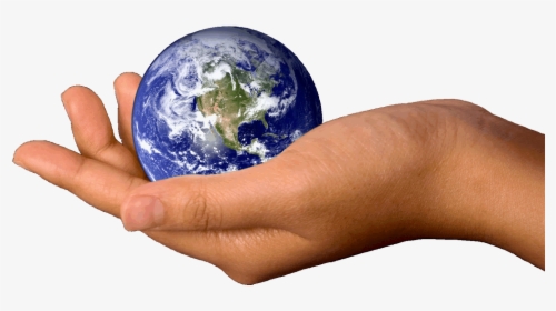 Hand Earth Transparent Png - Earth In Hands Png, Png Download, Transparent PNG