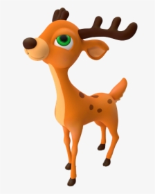 Deer Png Photo Clipart - Animal Figure, Transparent Png, Transparent PNG