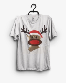 Christmas Deer T Shirt, HD Png Download, Transparent PNG