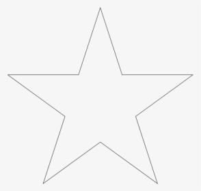 Pic Of A Star - Line Art, HD Png Download, Transparent PNG