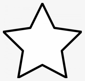 Download Star Clipart Black And White - Colouring Pages Of Star, HD Png Download, Transparent PNG