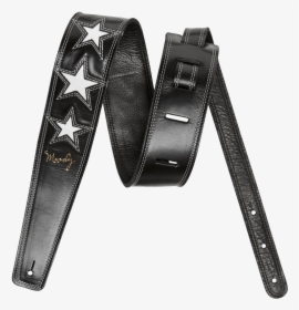 2 - - Strap Guitar Leather Stars, HD Png Download, Transparent PNG