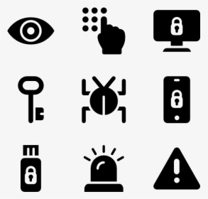Computer Security Fill - Finance Icon Free, HD Png Download, Transparent PNG