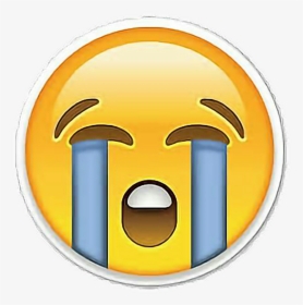 #crying #emoji #png - Crying Emoji Transparent Background, Png Download, Transparent PNG