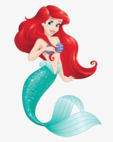 Ariel Sirena - Mermaid Disney Princess Ariel, HD Png Download, Transparent PNG