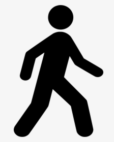 Transparent Stick Man Png - Stick Figure Walking Clip Art, Png Download, Transparent PNG