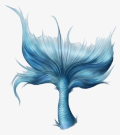 Transparent Sirena Png - Blue Mermaid Tail Png, Png Download, Transparent PNG