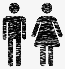 Icon Icon People People Wc Icon Png Image - Hombres Y Mujeres Png, Transparent Png, Transparent PNG