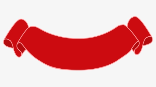 Maroon Clipart Banner - Banderin Rojo Png, Transparent Png, Transparent PNG