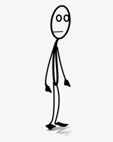 Stick Man People Standing Free Picture - Stick Figure Png, Transparent Png, Transparent PNG