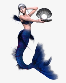 Thumb Image - Realistic Mythical Mermaid Png, Transparent Png, Transparent PNG