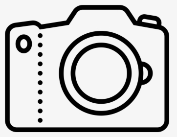 Clip Camera Line Drawing - Icon Png Camera Icon Transparent, Png Download, Transparent PNG