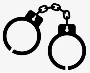 Handcuffs Criminal Defense Lawyer Arrest Clip Art - Arrest Png, Transparent Png, Transparent PNG