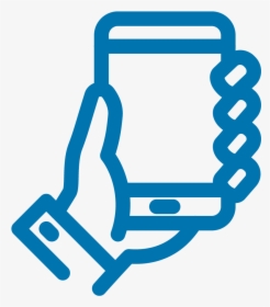 Mobile Access Icon - Access From Mobile Icon, HD Png Download, Transparent PNG
