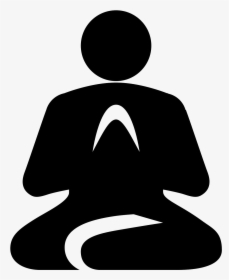 This Is A Picture Of A Person That Looks To Be Meditating - Transparent Meditation Icons, HD Png Download, Transparent PNG