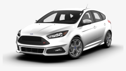 White 2018 Ford Focus Model - Focus St 2018 White, HD Png Download, Transparent PNG