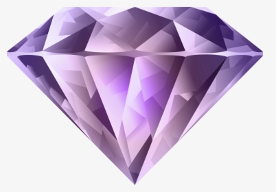 Purple Diamond Transparent Png Image High Quality Clipart - Diamond Logo Png Hd, Png Download, Transparent PNG