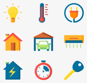 Home Automation - Domotic Icons, HD Png Download, Transparent PNG