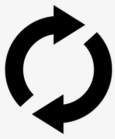 There Are 2 Circular Lines Following Each Other With - Transparent Background Arrow Circle, HD Png Download, Transparent PNG